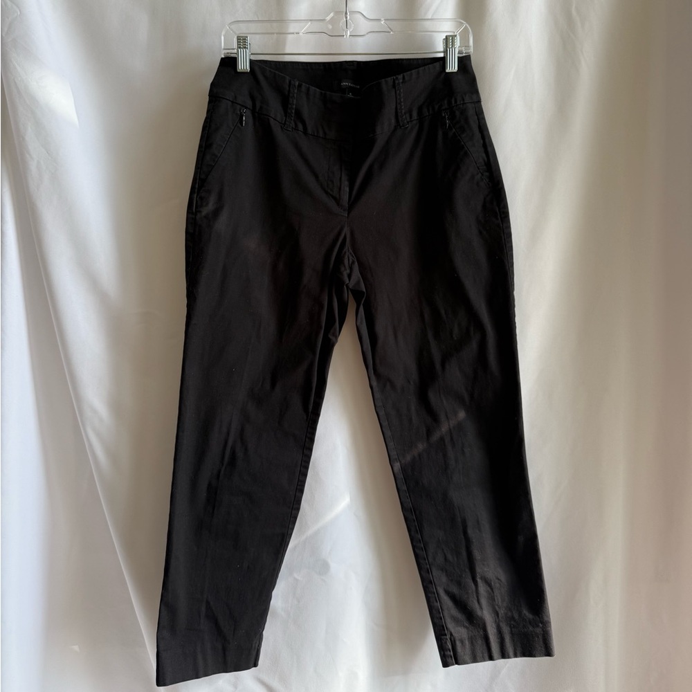 Ann Taylor Black Capri Pants
